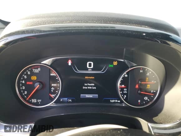 2023 Chevrolet Traverse High Country with VIN 1GNERNKW5PJ198564, listed as a Copart auction lot 45993735 with 16,919 mi miles and Salvage title. Bid and sale history available at DreamBid. Image 9.