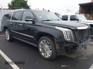 2016 Cadillac Escalade ESV Platinum с VIN 1GYS4KKJ5GR453707, выставлен на аукционе IAAI как лот 41359649 с пробегом 175 811 миль миль и . История ставок и продаж доступна на DreamBid. Изображение 1.
