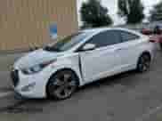 2014 Hyundai Elantra with VIN KMHDH6AH3EU027786, listed as a Copart auction lot 61170015 with 192,357 mi miles and Salvage title. Bid and sale history available at DreamBid. Image 1.