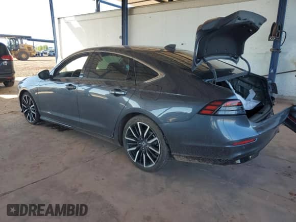 2023 Honda Accord Touring with VIN 1HGCY2F88PA033249, listed as a Copart auction lot 80694875 with 111,582 mi miles and Salvage title. Bid and sale history available at DreamBid. Image 2.