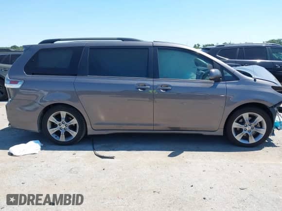 2012 Toyota Sienna SE with VIN 5TDXK3DC5CS232979, listed as a IAAI auction lot 43136504 with 198,231 mi miles and . Bid and sale history available at DreamBid. Image 13.
