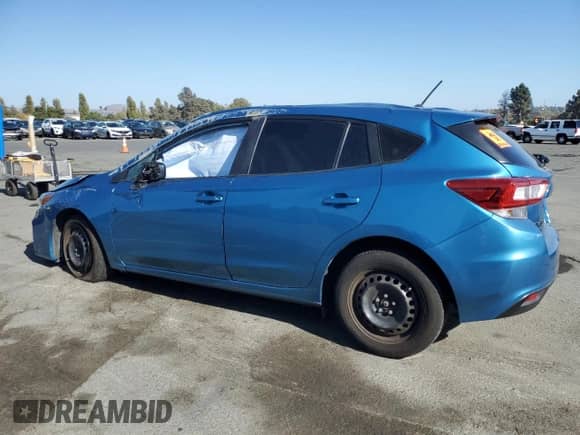 2018 Subaru Impreza with VIN 4S3GTAA66J3743454, listed as a Copart auction lot 84046995 with 50,265 mi miles and Salvage title. Bid and sale history available at DreamBid. Image 2.