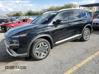 2022 Hyundai Santa Fe Limited with VIN KM8S5DA13NU026175, listed as a Copart auction lot 86622295 with 28,092 mi miles and Salvage title. Bid and sale history available at DreamBid. Image 1.