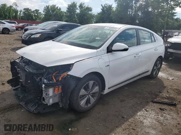 2019 Hyundai Ioniq Limited z VIN KMHC75LD8KU158775, wystawiony jako Copart lot #57900894 z przebiegiem 35 474 mil mil oraz Szkoda całkowita • Salvage title. Historia ofert i sprzedaży dostępna na DreamBid. Obrazek 1.