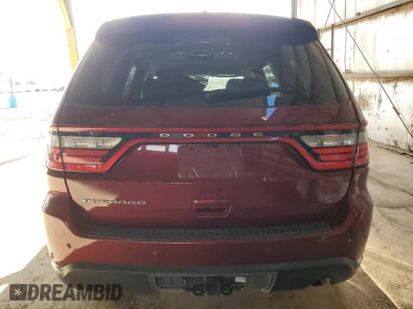 2023 Dodge Durango SXT Launch Edition with VIN 1C4RDHAG2PC567325, listed as a Copart auction lot 48574705 with 27,990 mi miles and Salvage title. Bid and sale history available at DreamBid. Image 6.