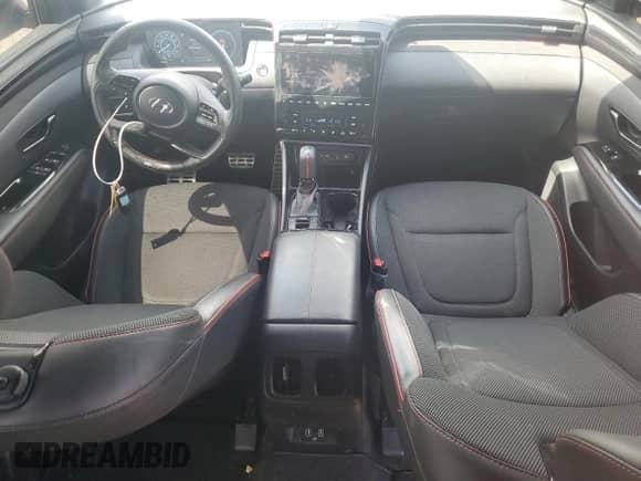 2023 Hyundai Tucson XRT with VIN KM8JFCAE6PU217260, listed as a Copart auction lot 61601965 with 45,559 mi miles and Salvage title. Bid and sale history available at DreamBid. Image 8.