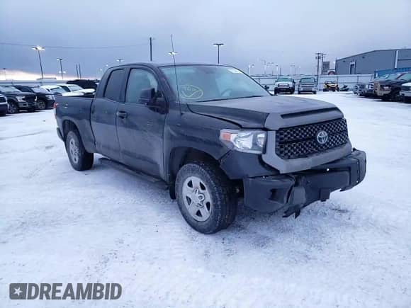 2019 Toyota Tundra SR с VIN 5TFUM5F19KX080802, выставлен на аукционе Copart как лот 87034514 с пробегом 54 911 миль миль и Списание • Salvage title. История ставок и продаж доступна на DreamBid. Изображение 11.