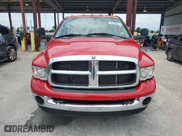 2005 Dodge 3500 SLT with VIN 3D7MR48C05G743179, listed as a Copart auction lot 65716215 with 203,752 mi miles and Salvage title. Bid and sale history available at DreamBid. Image 5.