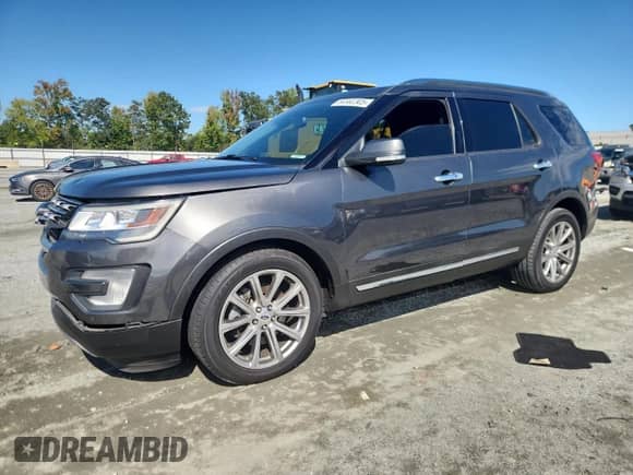 2017 Ford Explorer Limited z VIN 1FM5K7F87HGC37699, wystawiony jako Copart lot #84562305 z przebiegiem 160 807 mil mil oraz Szkoda całkowita • Salvage title. Historia ofert i sprzedaży dostępna na DreamBid. Obrazek 1.