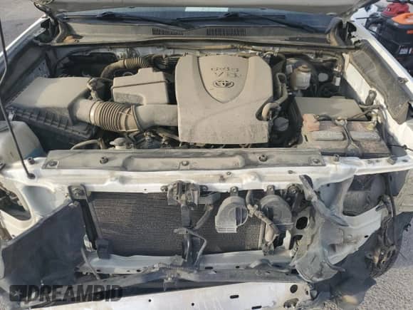 2022 Toyota Tacoma SR с VIN 3TYSZ5AN9NT062561, выставлен на аукционе Copart как лот 53581755 с пробегом 61 401 миль миль и Списание • Salvage title. История ставок и продаж доступна на DreamBid. Изображение 11.