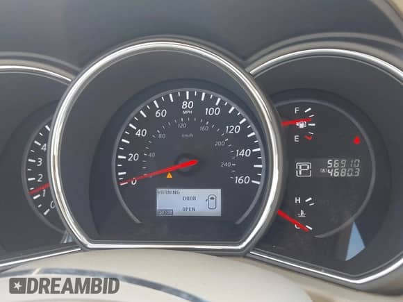 2012 Nissan Murano LE с VIN JN8AZ1MU5CW101666, выставлен на аукционе IAAI как лот 42493541 с пробегом 56 910 миль миль и . История ставок и продаж доступна на DreamBid. Изображение 7.