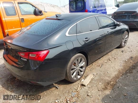 2016 Chevrolet Malibu Premier with VIN 1G1ZH5SX6GF342379, listed as a IAAI auction lot 43163306 with 163,423 mi miles and . Bid and sale history available at DreamBid. Image 4.