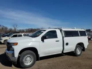 2022 Chevrolet Silverado 1500 with VIN 3GCNYAED0NG107715, listed as a Copart auction lot 45875255 with 86,590 mi miles and Salvage title. Bid and sale history available at DreamBid. Image 1.