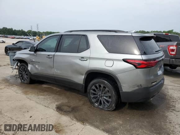 2023 Chevrolet Traverse RS with VIN 1GNERJKW6PJ219267, listed as a Copart auction lot 59816635 with 51,875 mi miles and Salvage title. Bid and sale history available at DreamBid. Image 2.