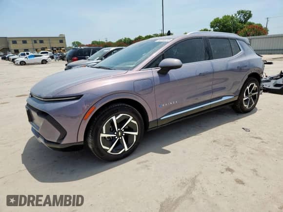 2024 Chevrolet Equinox EV LT with VIN 3GN7DLRR4RS298510, listed as a Copart auction lot 65345315 with 2,780 mi miles and Salvage title. Bid and sale history available at DreamBid. Image 1.