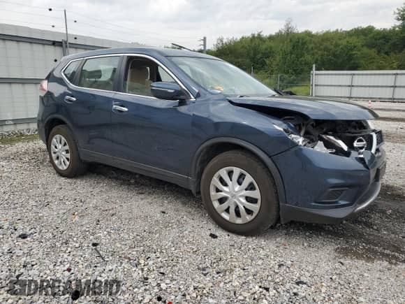 2015 Nissan Rogue SV with VIN KNMAT2MV4FP547981, listed as a Copart auction lot 71750625 with 134,808 mi miles and Salvage title. Bid and sale history available at DreamBid. Image 4.