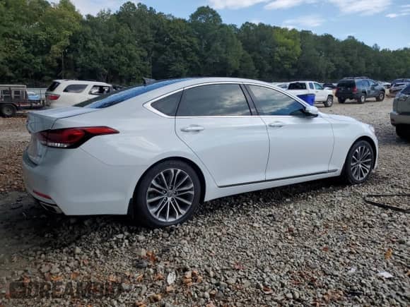 2016 Hyundai Genesis 3.8L с VIN KMHGN4JE1GU116372, выставлен на аукционе Copart как лот 82032365 с пробегом 82 516 миль миль и Списание • Salvage title. История ставок и продаж доступна на DreamBid. Изображение 3.