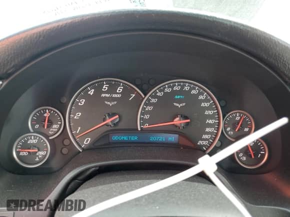 2012 Chevrolet Corvette Z16 Grand Sport 3LT with VIN 1G1YW3DW3C5108694, listed as a Copart auction lot 48714255 with 20,721 mi miles and Salvage title. Bid and sale history available at DreamBid. Image 9.