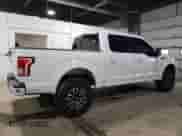 2017 Ford F-150 Lariat with VIN 1FTEW1EP4HKD73283, listed as a Copart auction lot 87109655 with 154,859 mi miles and Salvage title. Bid and sale history available at DreamBid. Image 3.