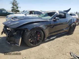 2020 Ford Mustang Shelby GT500 with VIN 1FA6P8SJ1L5502183, listed as a Copart auction lot 59231205 with 33,288 mi miles and Salvage title. Bid and sale history available at DreamBid. Image 1.