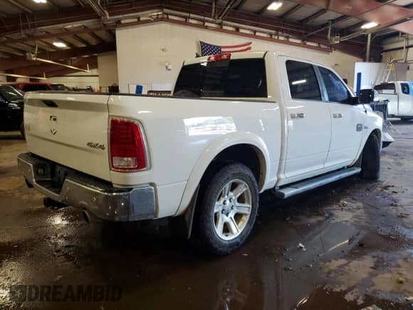2016 Ram 1500 Longhorn with VIN 1C6RR7PTXGS198033, listed as a Copart auction lot 64750785 with 168,249 mi miles and Clean title. Bid and sale history available at DreamBid. Image 3.
