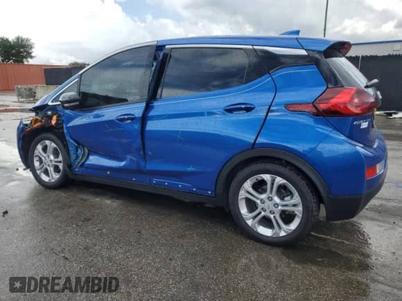 2019 Chevrolet Bolt EV LT with VIN 1G1FY6S01K4146091, listed as a Copart auction lot 85546285 with 36,982 mi miles and Non repairable. Bid and sale history available at DreamBid. Image 2.