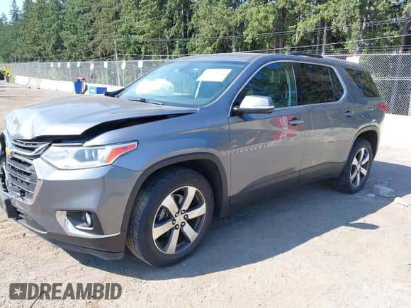 2018 Chevrolet Traverse LT с VIN 1GNEVHKW5JJ196575, выставлен на аукционе IAAI как лот 42764743 с пробегом 108 005 миль миль и . История ставок и продаж доступна на DreamBid. Изображение 17.