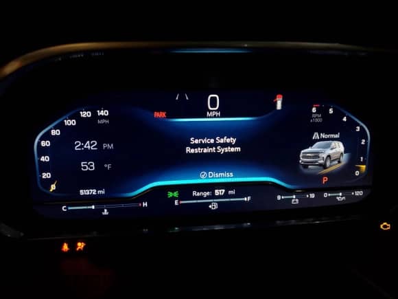 2023 Chevrolet Tahoe LT z VIN 1GNSCNKD0PR380094, wystawiony jako Copart lot #48987865 z przebiegiem 51 372 mil mil oraz Czysty tytuł • Clean title. Historia ofert i sprzedaży dostępna na DreamBid. Obrazek 9.