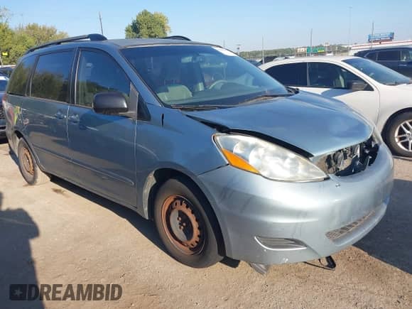 2009 Toyota Sienna CE с VIN 5TDZK23C09S263232, выставлен на аукционе IAAI как лот 43438458 с пробегом 211 596 миль миль и . История ставок и продаж доступна на DreamBid. Изображение 1.