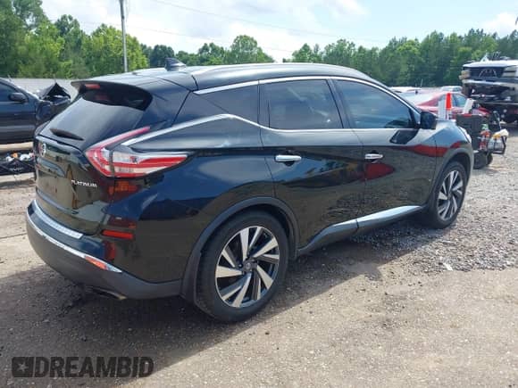2018 Nissan Murano SV z VIN 5N1AZ2MG3JN122896, wystawiony jako IAAI lot #42525477 z przebiegiem 158 243 mil mil oraz . Historia ofert i sprzedaży dostępna na DreamBid. Obrazek 4.