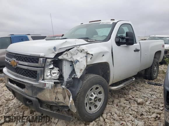 2012 Chevrolet Silverado 3500HD Work Truck z VIN 1GC3KZCG4CZ117178, wystawiony jako Copart lot #66413334 z przebiegiem 225 172 mil mil oraz Szkoda całkowita • Salvage title. Historia ofert i sprzedaży dostępna na DreamBid. Obrazek 1.