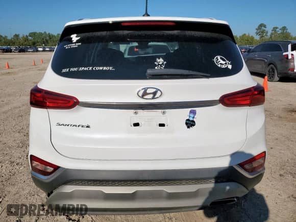 2020 Hyundai Santa Fe SE with VIN 5NMS23ADXLH300767, listed as a Copart auction lot 84280765 with 67,876 mi miles and Salvage title. Bid and sale history available at DreamBid. Image 6.