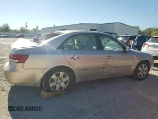 2008 Hyundai Sonata GLS with VIN 5NPET46C58H403055, listed as a Copart auction lot 85272875 with 193,255 mi miles and Salvage title. Bid and sale history available at DreamBid. Image 3.