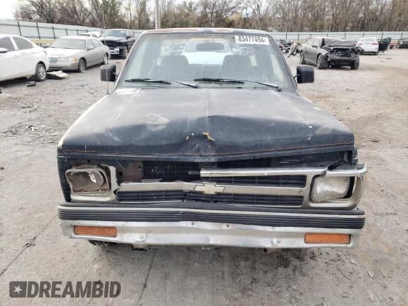 1991 Chevrolet S-10 с VIN 1GCCS19R6M8178162, выставлен на аукционе Copart как лот 83477494 с пробегом 26 732 миль миль и На запчасти • Non repairable. История ставок и продаж доступна на DreamBid. Изображение 5.