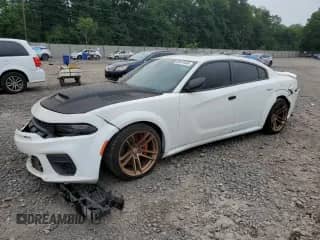 2018 Dodge Charger SRT Hellcat with VIN 2C3CDXL90JH155735, listed as a Copart auction lot 60819495 with 78,339 mi miles and Salvage title. Bid and sale history available at DreamBid. Image 1.