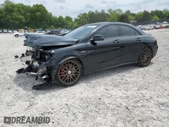 2018 Mercedes-Benz CLA 45 AMG с VIN WDDSJ5CB7JN566442, выставлен на аукционе Copart как лот 57353115 с пробегом 90 555 миль миль и Списание • Salvage title. История ставок и продаж доступна на DreamBid. Изображение 1.