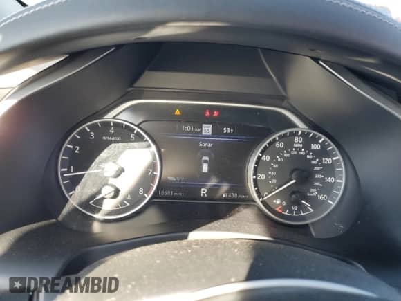 2024 Nissan Murano Platinum with VIN 5N1AZ2DS4RC111918, listed as a Copart auction lot 52519005 with 18,681 mi miles and Salvage title. Bid and sale history available at DreamBid. Image 9.