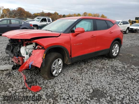 2022 Chevrolet Blazer LT с VIN 3GNKBHR49NS128767, выставлен на аукционе Copart как лот 86823925 с пробегом Не указан миль и Списание • Salvage title. История ставок и продаж доступна на DreamBid. Изображение 1.