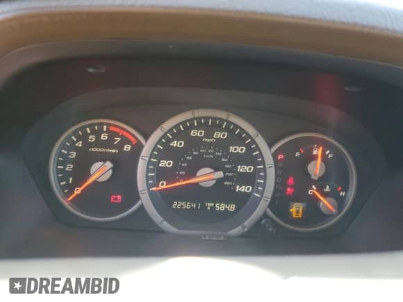 2007 Honda Pilot EX with VIN 2HKYF184X7H515518, listed as a Copart auction lot 82616985 with 225,641 mi miles and Salvage title. Bid and sale history available at DreamBid. Image 9.