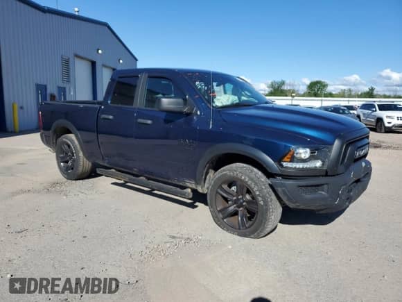 2021 Ram 1500 Warlock z VIN 1C6RR7GG2MS536958, wystawiony jako Copart lot #64079245 z przebiegiem 54 933 mil mil oraz Szkoda całkowita • Salvage title. Historia ofert i sprzedaży dostępna na DreamBid. Obrazek 4.