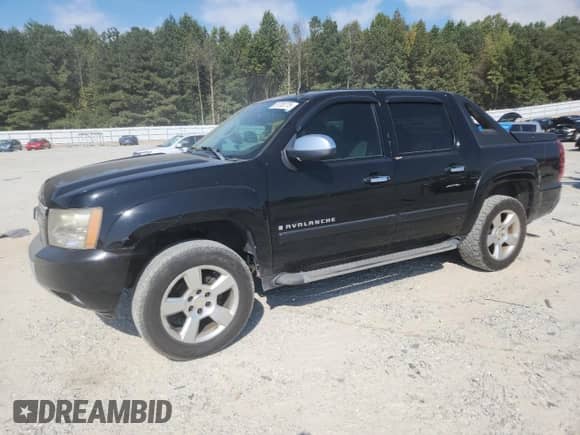 2007 Chevrolet Avalanche 3LT with VIN 3GNFK12367G247554, listed as a Copart auction lot 81700775 with 202,033 mi miles and Clean title. Bid and sale history available at DreamBid. Image 1.