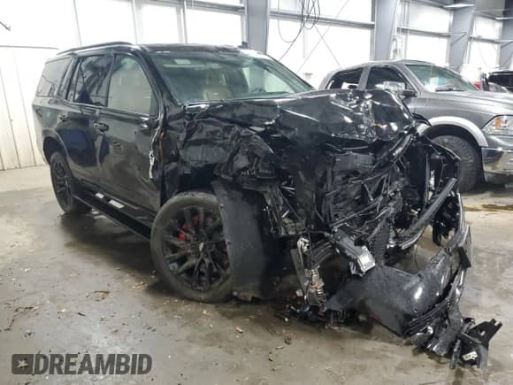 2024 Cadillac Escalade 4WD Sport с VIN 1GYS4FKL4RR310968, выставлен на аукционе Copart как лот 48261475 с пробегом 5 389 миль миль и Списание • Salvage title. История ставок и продаж доступна на DreamBid. Изображение 4.