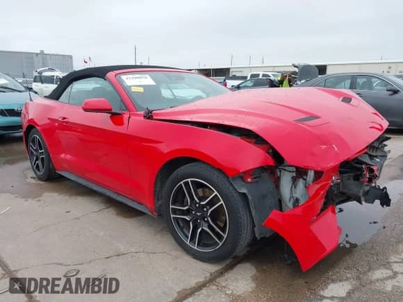 2021 Ford Mustang EcoBoost с VIN 1FATP8UH5M5105624, выставлен на аукционе IAAI как лот 42208858 с пробегом 83 971 миль миль и . История ставок и продаж доступна на DreamBid. Изображение 1.