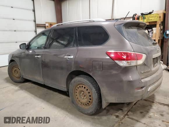 2016 Nissan Pathfinder SV с VIN 5N1AR2MM4GC601354, выставлен на аукционе Copart как лот 86743704 с пробегом 104 712 миль миль и Списание • Salvage title. История ставок и продаж доступна на DreamBid. Изображение 2.