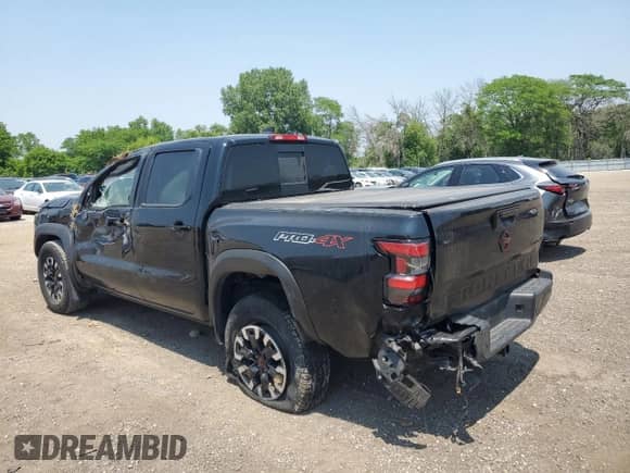 2024 Nissan Frontier Pro-4X z VIN 1N6ED1EKXRN656164, wystawiony jako Copart lot #60503835 z przebiegiem Nie podano mil oraz Szkoda całkowita • Salvage title. Historia ofert i sprzedaży dostępna na DreamBid. Obrazek 2.