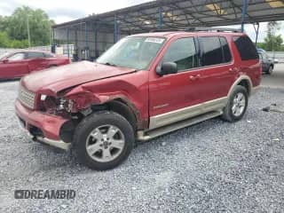2005 Ford Explorer Eddie Bauer z VIN 1FMZU64K45UA91604, wystawiony jako Copart lot #60666325 z przebiegiem 258 170 mil mil oraz Szkoda całkowita • Salvage title. Historia ofert i sprzedaży dostępna na DreamBid. Obrazek 1.