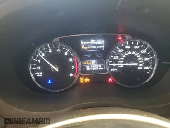 2017 Subaru Forester Touring with VIN JF2SJAWC9HH534402, listed as a Copart auction lot 68776805 with 77,362 mi miles and Salvage title. Bid and sale history available at DreamBid. Image 9.