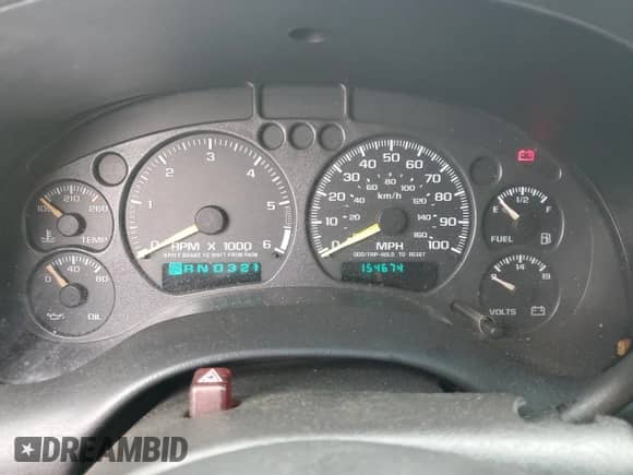 2000 Chevrolet Blazer LT with VIN 1GNCS13W2Y2397280, listed as a Copart auction lot 81970654 with 154,674 mi miles and Salvage title. Bid and sale history available at DreamBid. Image 9.