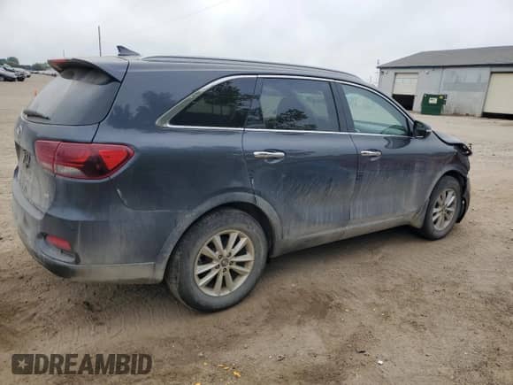 2019 Kia Sorento LX with VIN 5XYPGDA33KG441905, listed as a Copart auction lot 80828145 with 93,788 mi miles and Clean title. Bid and sale history available at DreamBid. Image 3.