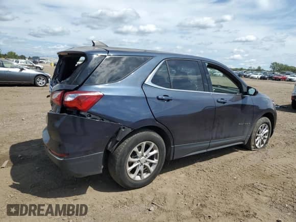 2019 Chevrolet Equinox LT with VIN 3GNAXKEVXKS510469, listed as a Copart auction lot 71066345 with 88,352 mi miles and Salvage title. Bid and sale history available at DreamBid. Image 3.